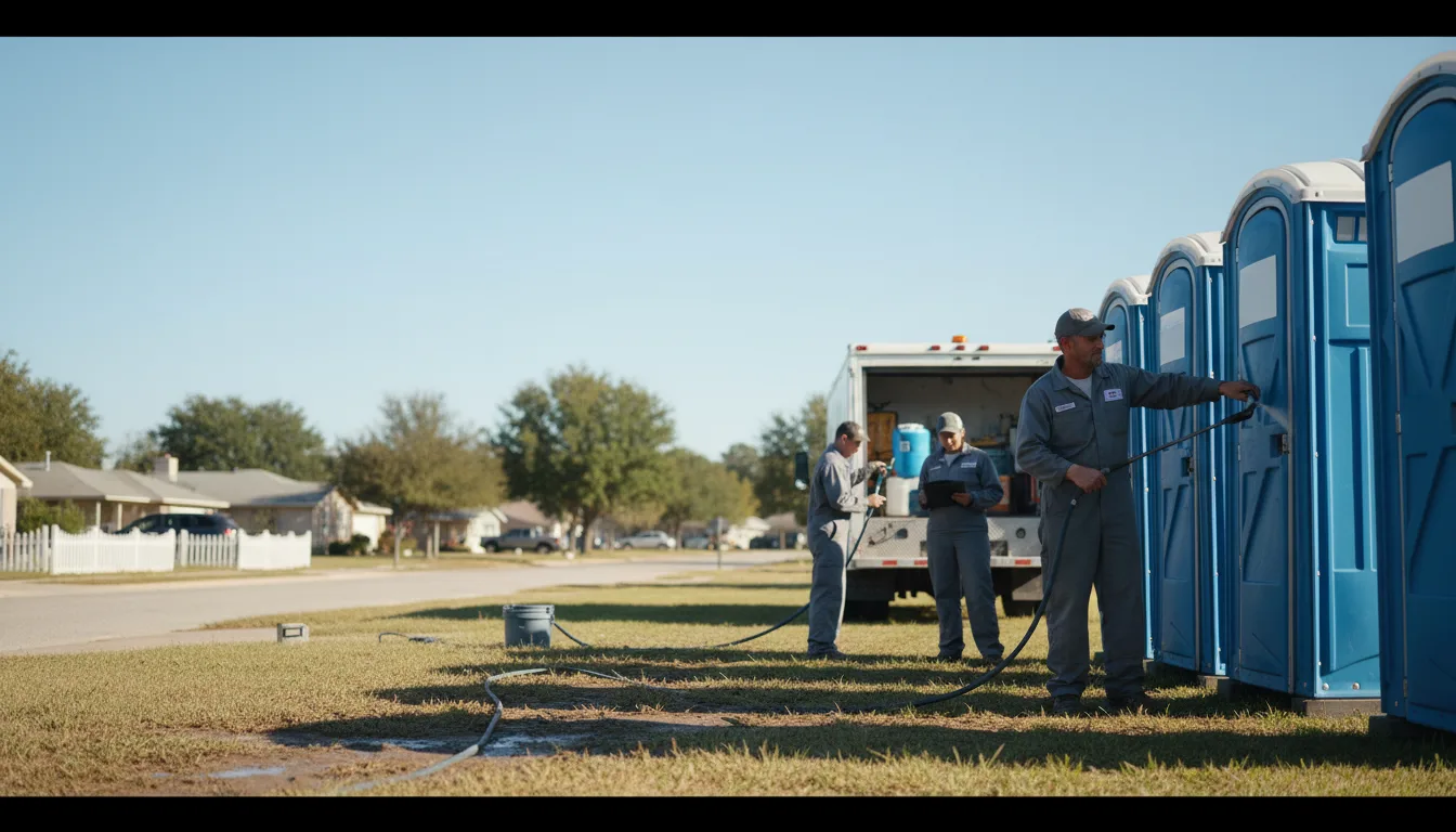 Long-Term Portable Toilet Rental in Jamesville, NC near me